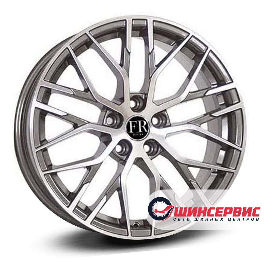 replica fr r18 / 8j pcd 5x112 ет 35 цо 66.45 a170t Антрацитовый