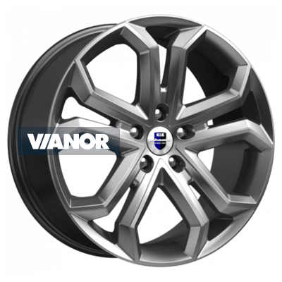 8,5x19/5x110 et35 d65,1 пандора (кс466) дарк платинум