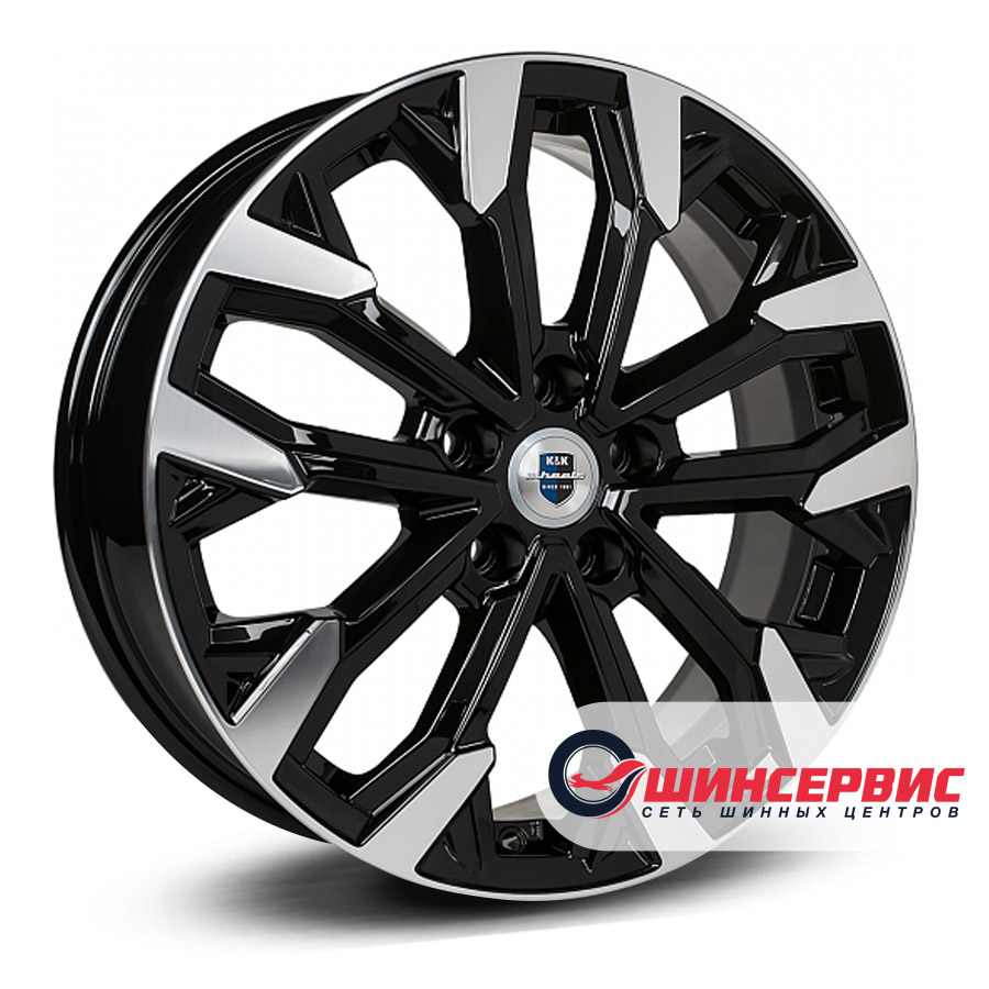 кик r17 / 6.5j pcd 5x105 ет 38 цо 56.6 морейн Черный