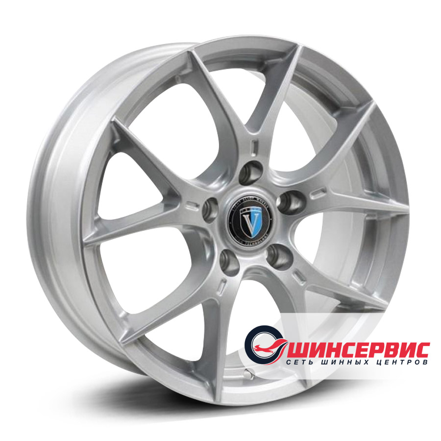 venti r16 / 6.5j pcd 5x110 ет 43 цо 63.4 1617 Серебристый