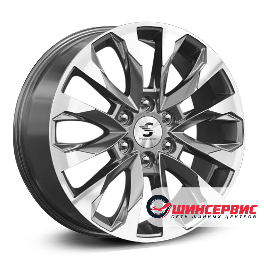 premium series r20 / 8j pcd 6x139.7 ет 42 цо 75.1 кр007 haval h9 Темно