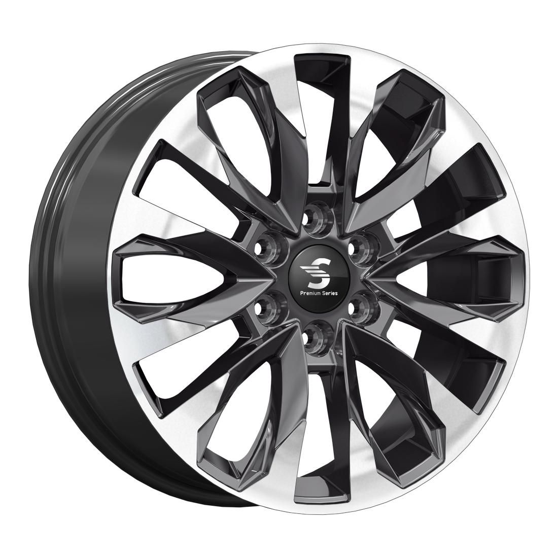 кик  кр007 (20_haval h9)  8,0\r20 6*139,7 et42  d75,1  diamond gloss graphite  [78985]