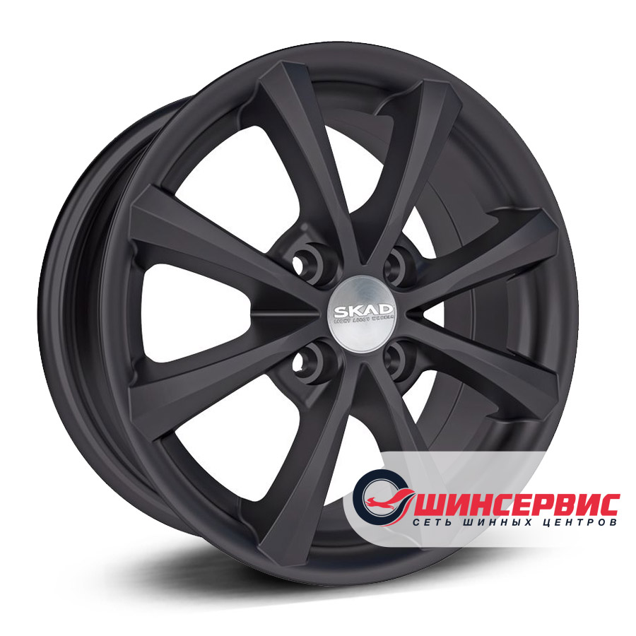 скад r13 / 5.5j pcd 4x98 ет 35 цо 58.6 каллисто Графитовый