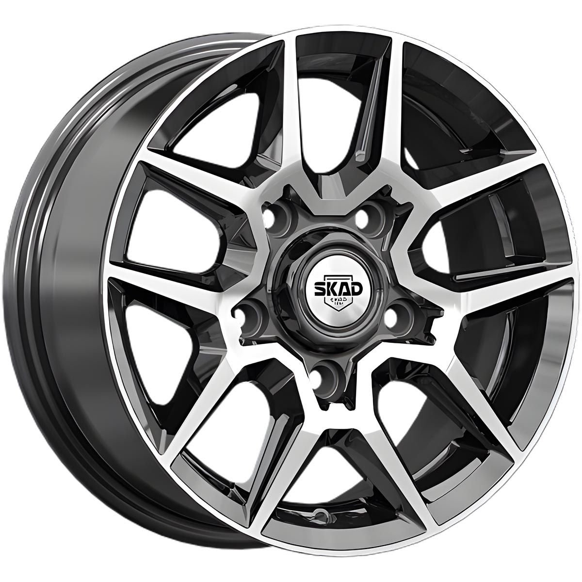 скад  кангар  6,5\r15 5*139,7 et40  d98,1  алмаз  [11960005]  fb max 500 kg