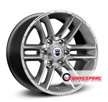 кик r17 / 8j pcd 6x139.7 цо 106.1 алгама Антрацитовый