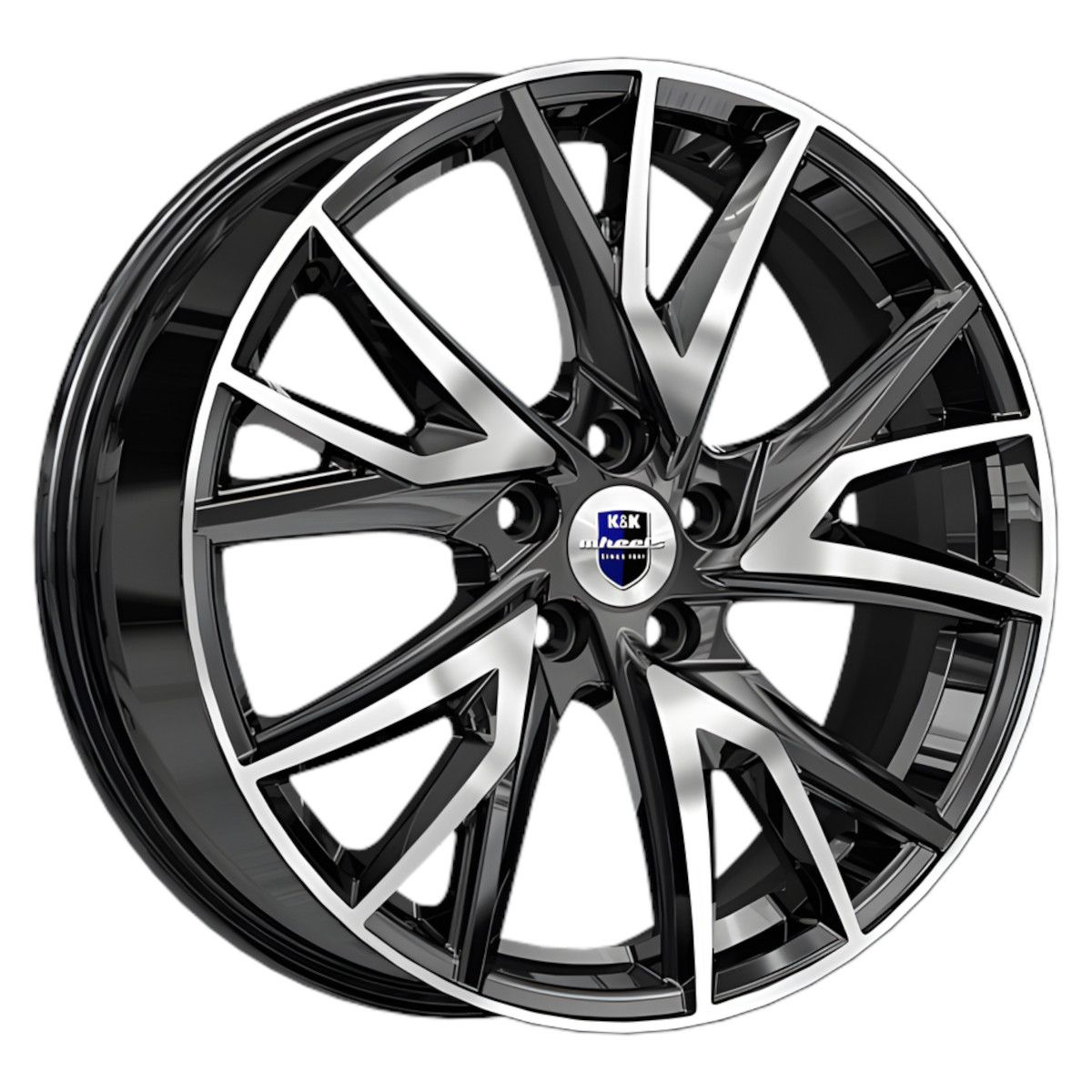 кик  кайлас (кс1054)  6,5\r18 5*114,3 et34  d66,6  алмаз черный  [83468]