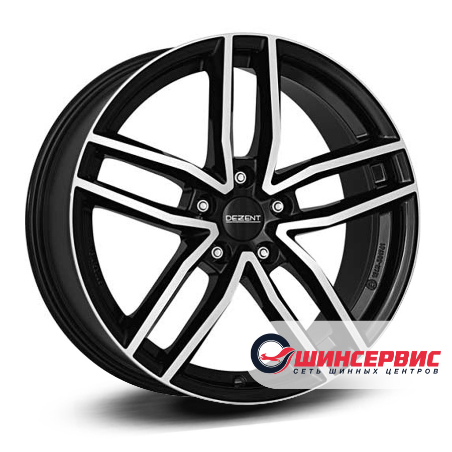 dezent r17 / 7j pcd 5x114.3 ет 40 цо 71.6 tr dark Черный