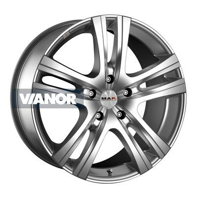 9,5x20/5x112 et35 d76 aria silver