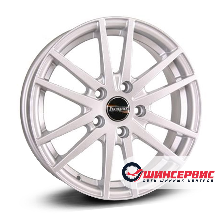 tech line r13 / 4.5j pcd 4x100 ет 43 цо 67.1 305 Серебристый