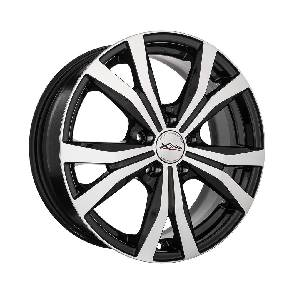 x'trike  x-119  6,5\r16 5*105 et38  d56,6  bk/fp  [29144]