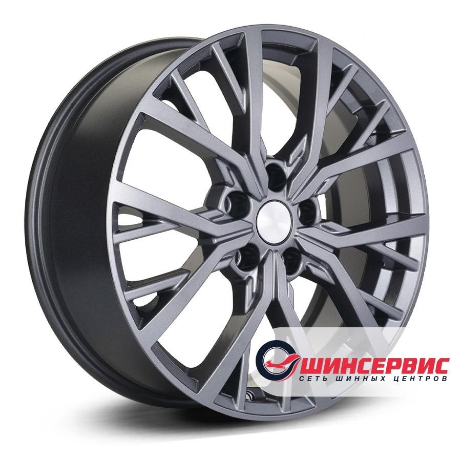 carwel r18 / 7j pcd 5x114.3 ет 37 цо 66.5 тур Серый