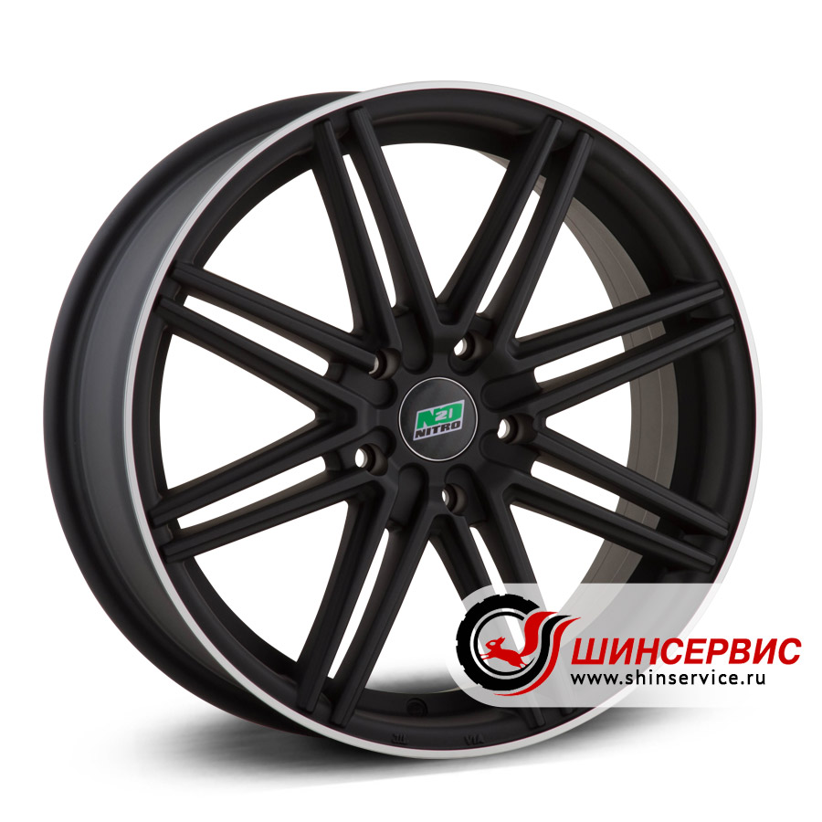 nitro r16 / 7j pcd 5x114.3 ет 40 цо 66.1 y3179 Черный