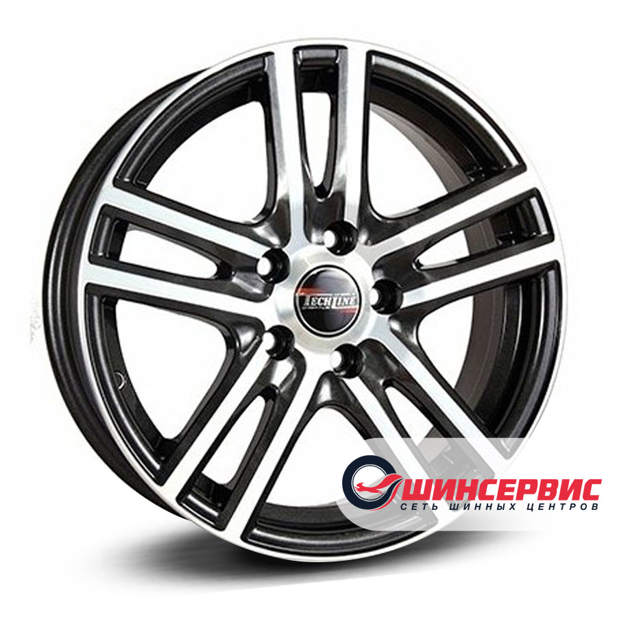 tech line r13 / 5j pcd 4x98 ет 35 цо 58.6 329 Черный