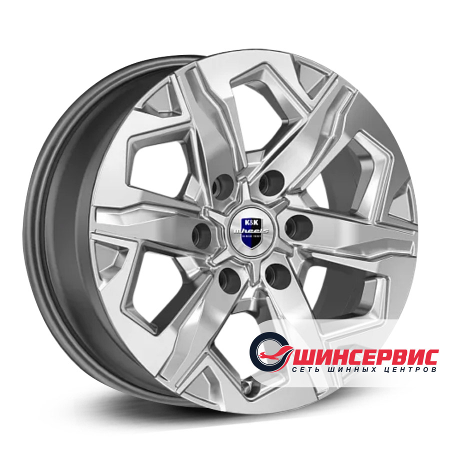 кик r17 / 7.5j pcd 6x139.7 ет 42 цо 75.1 тейт Антрацитовый