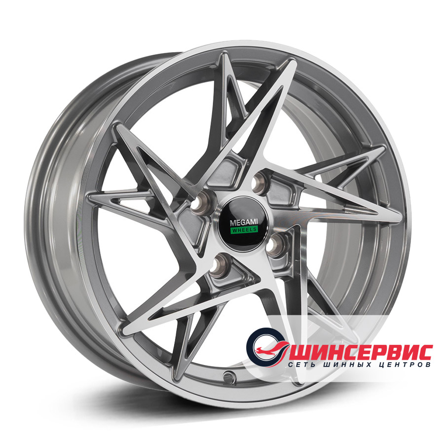 megami r14 / 6j pcd 4x100 ет 35 цо 73.1 mgm-25 Антрацитовый
