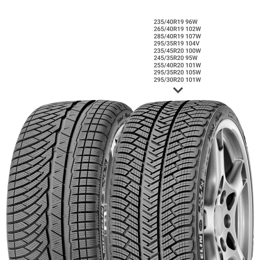 michelin 255/35R18 v 94 pilot alpin 4 