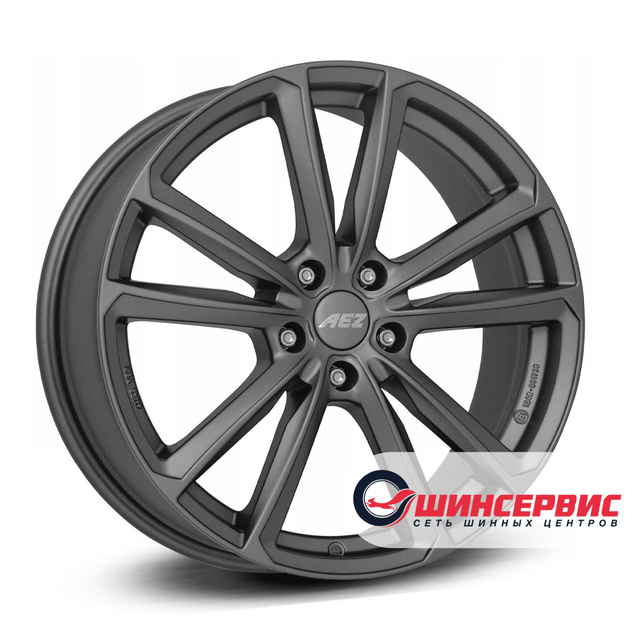 aez r18 / 7.5j pcd 5x112 ет 38 цо 70.1 tioga graphite Графитовый