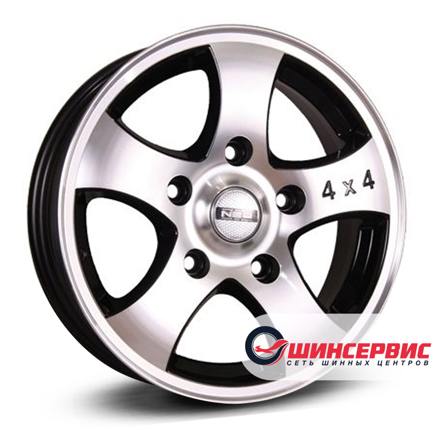 neo r16 / 7j pcd 5x130 ет 35 цо 84.1 641 Черный