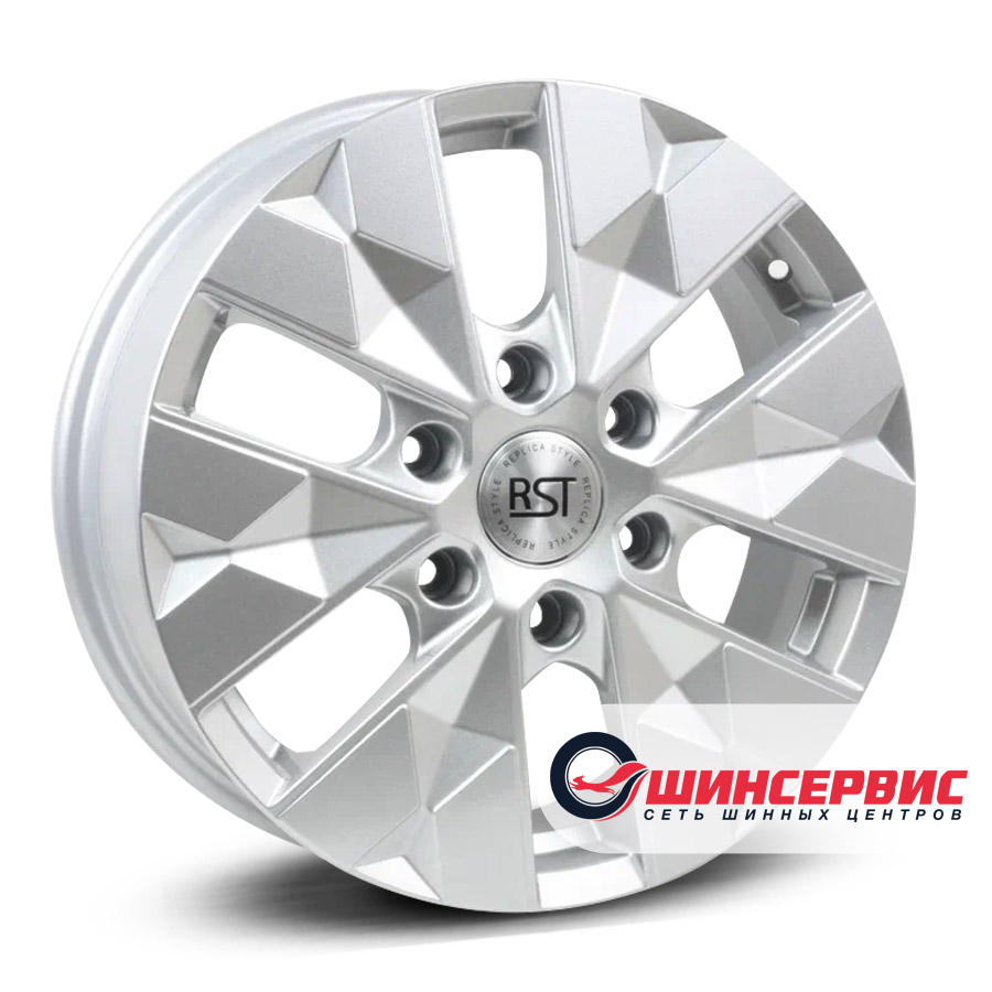 rst r17 / 6.5j pcd 6x139.7 ет 48 цо 92.5 r237 Серебристый