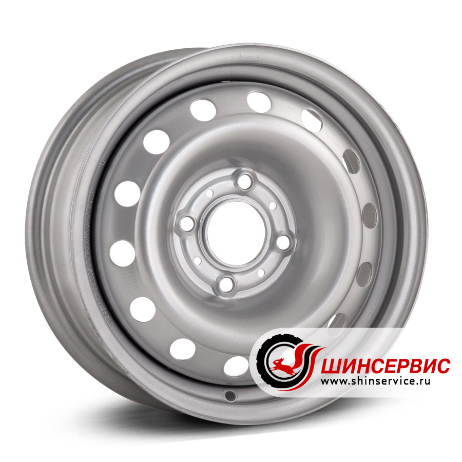 trebl r14 / 5.5j pcd 4x108 ет 24 цо 65.1 6215 Серебристый