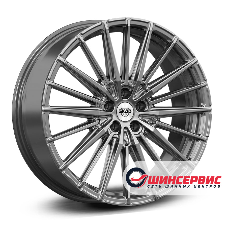 скад r20 / 7.5j pcd 5x114.3 ет 50 цо 66.1 оливер Графитовый