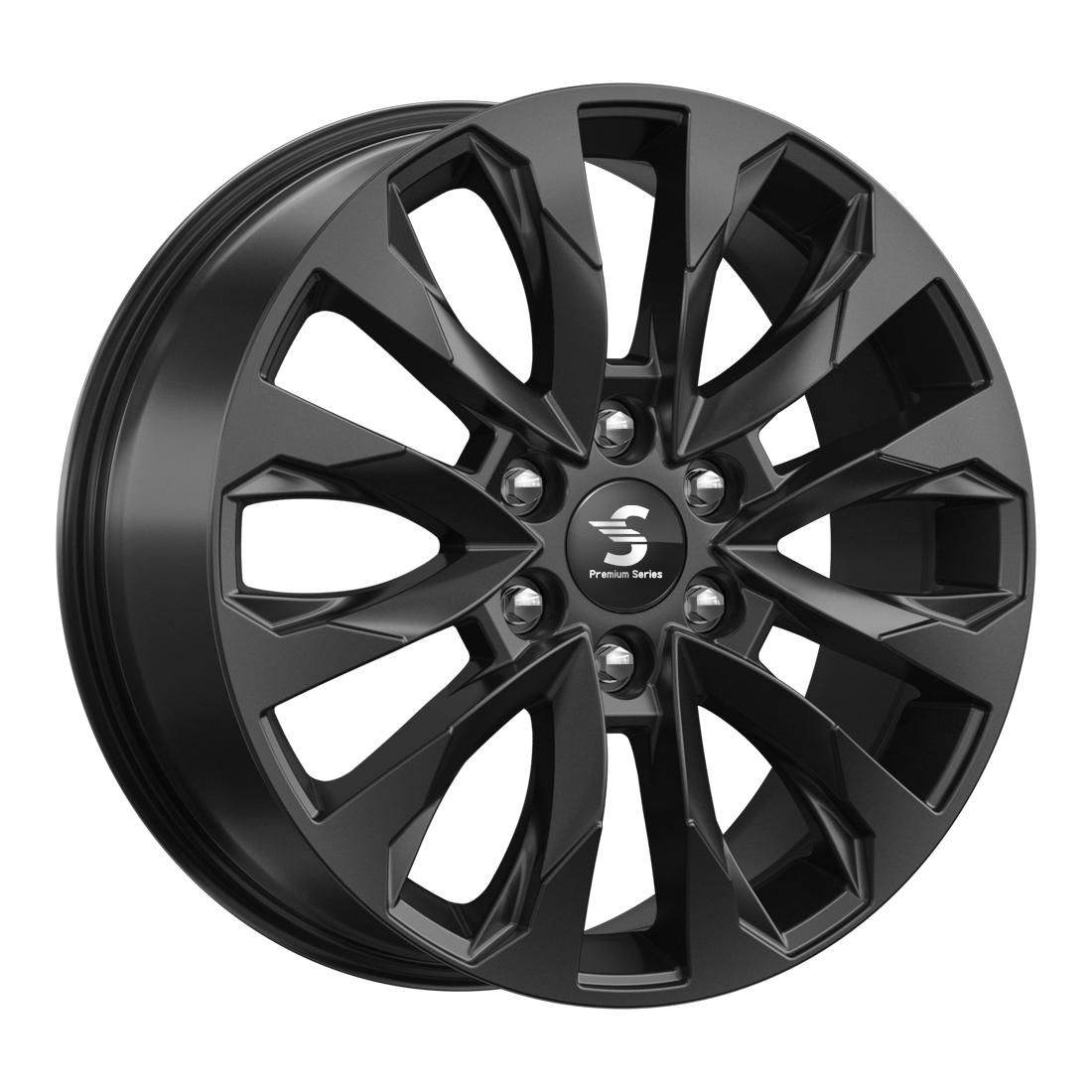 кик  кр007 (20_pajero sport)  8,0\r20 6*139,7 et38  d67,1  fury black  [78987]